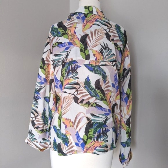 Sanctuary Tropical Print Blazer Size Medium - Picture 2 of 4